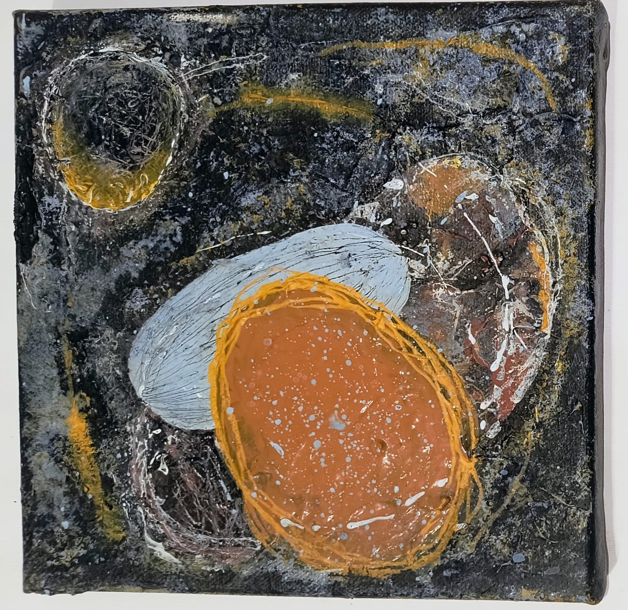 Acrylic Textured Indian